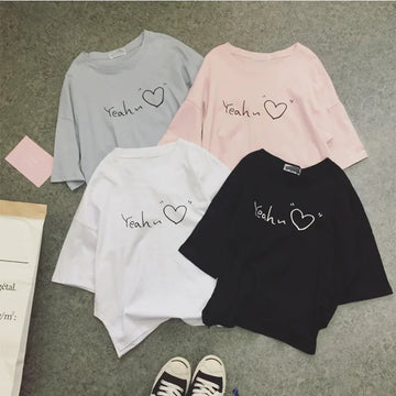 Women’s Printed Short Sleeve T-Shirt – Casual Fit