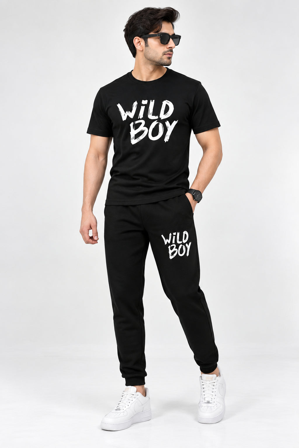 Men’s Wild Boy Micro Tracksuit – 2 Pcs