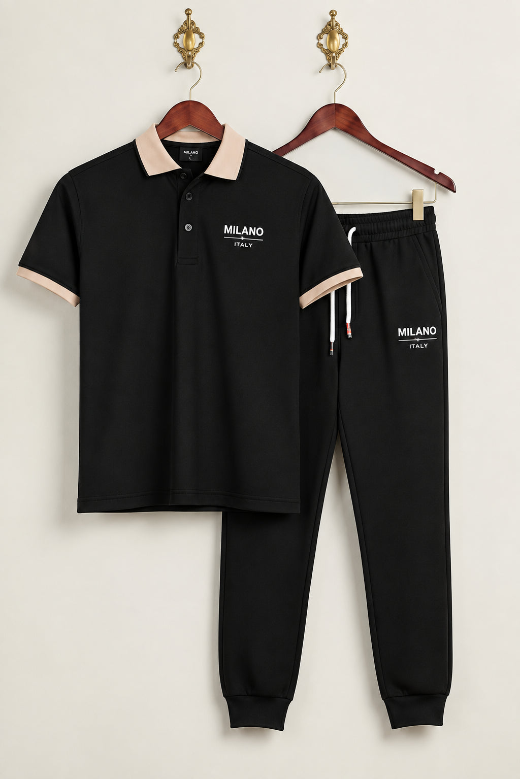 MILANO Men’s Printed Tracksuit Set – XL to 2XL