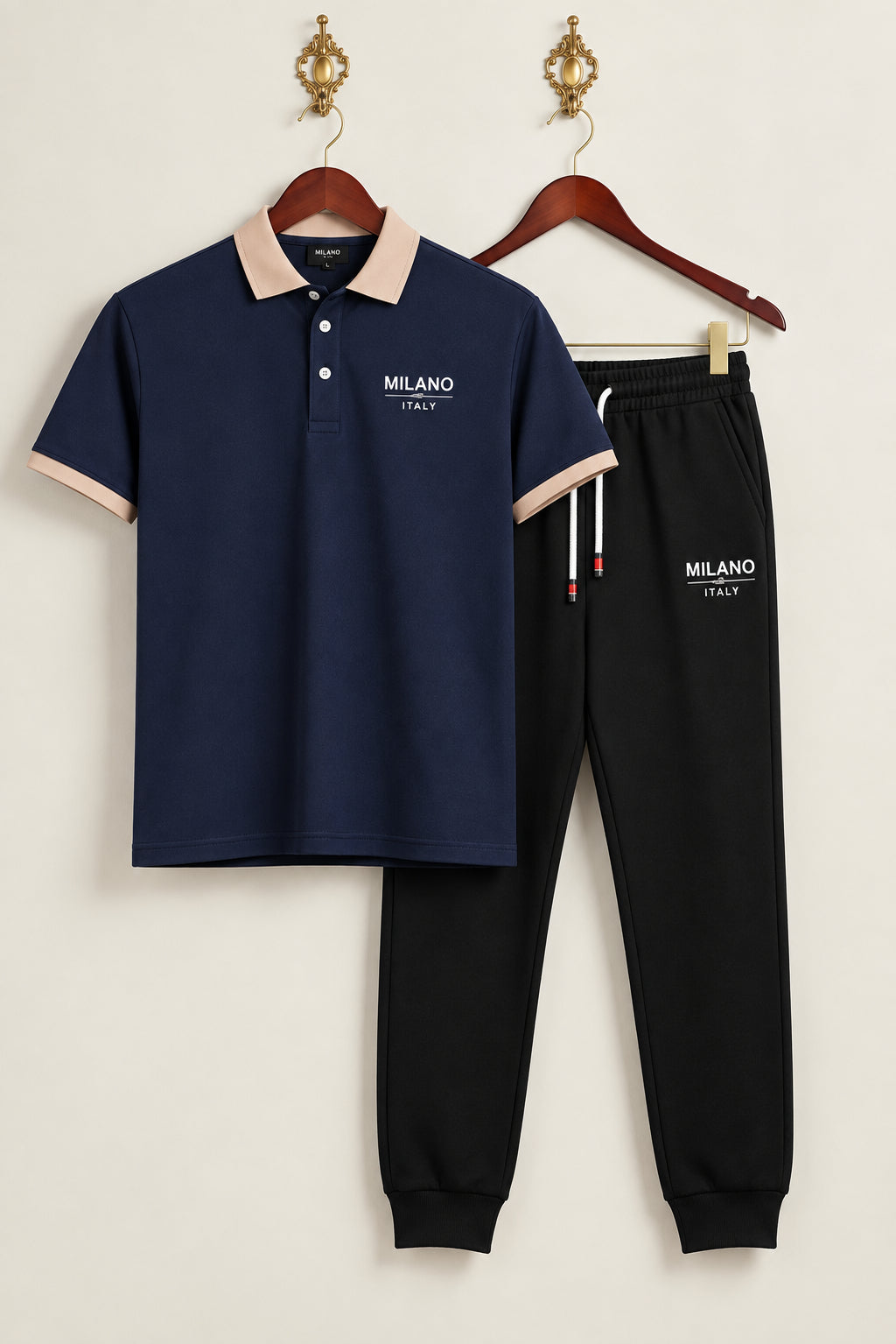 MILANO Men’s Printed Tracksuit Set – XL to 2XL