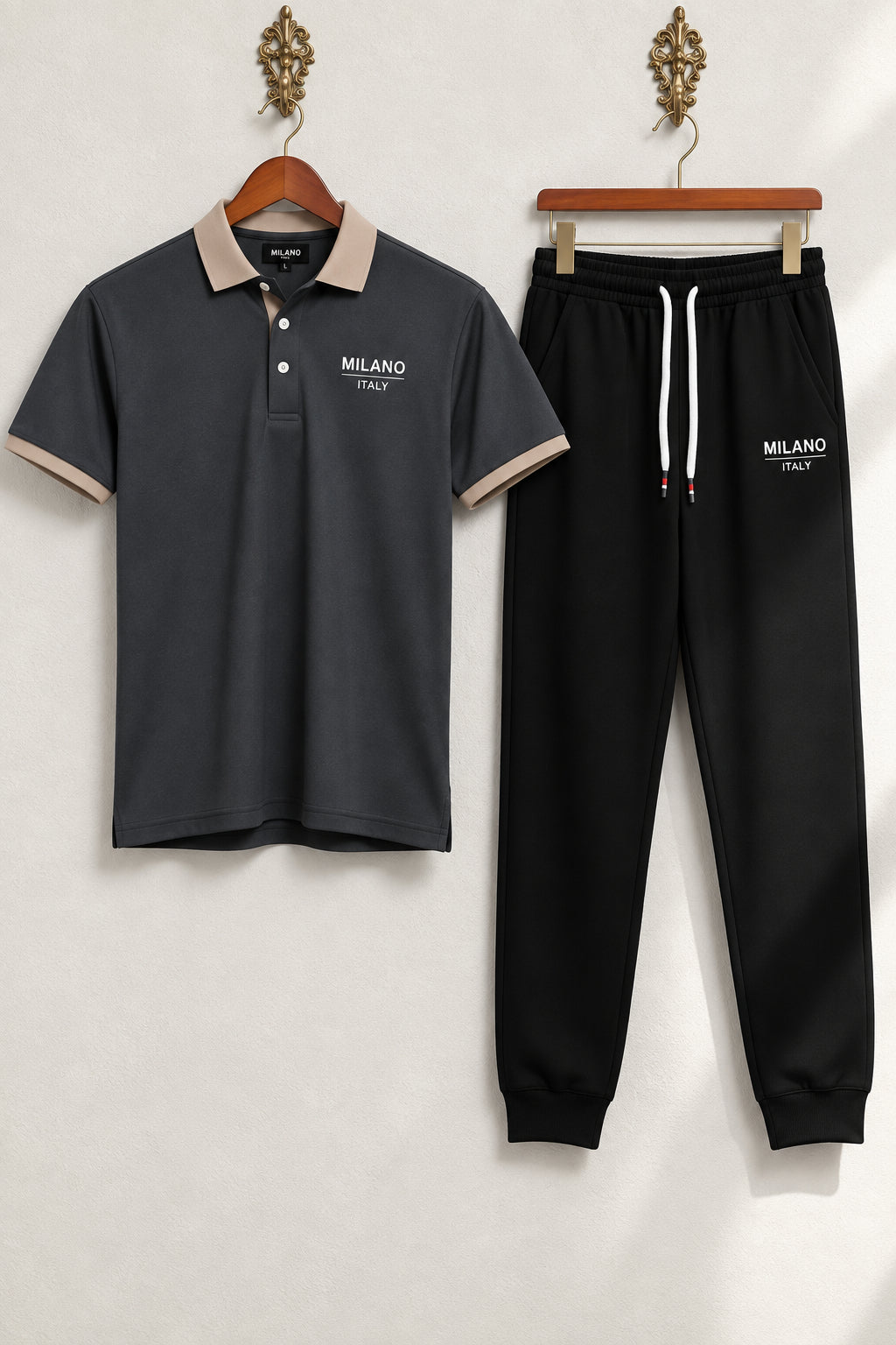 MILANO Men’s Printed Tracksuit Set – XL to 2XL