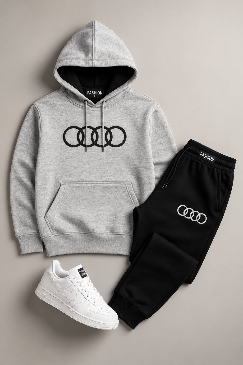 Men’s Audi Logo Hoodie Tracksuit
