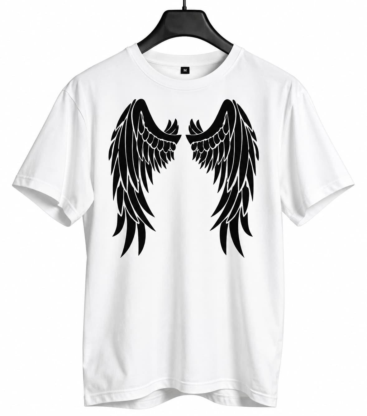 Men’s Angel Wings Printed T-Shirt Set – M to XL