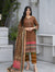 3 Pcs Women's Unstitched Khaddar Printed Suit