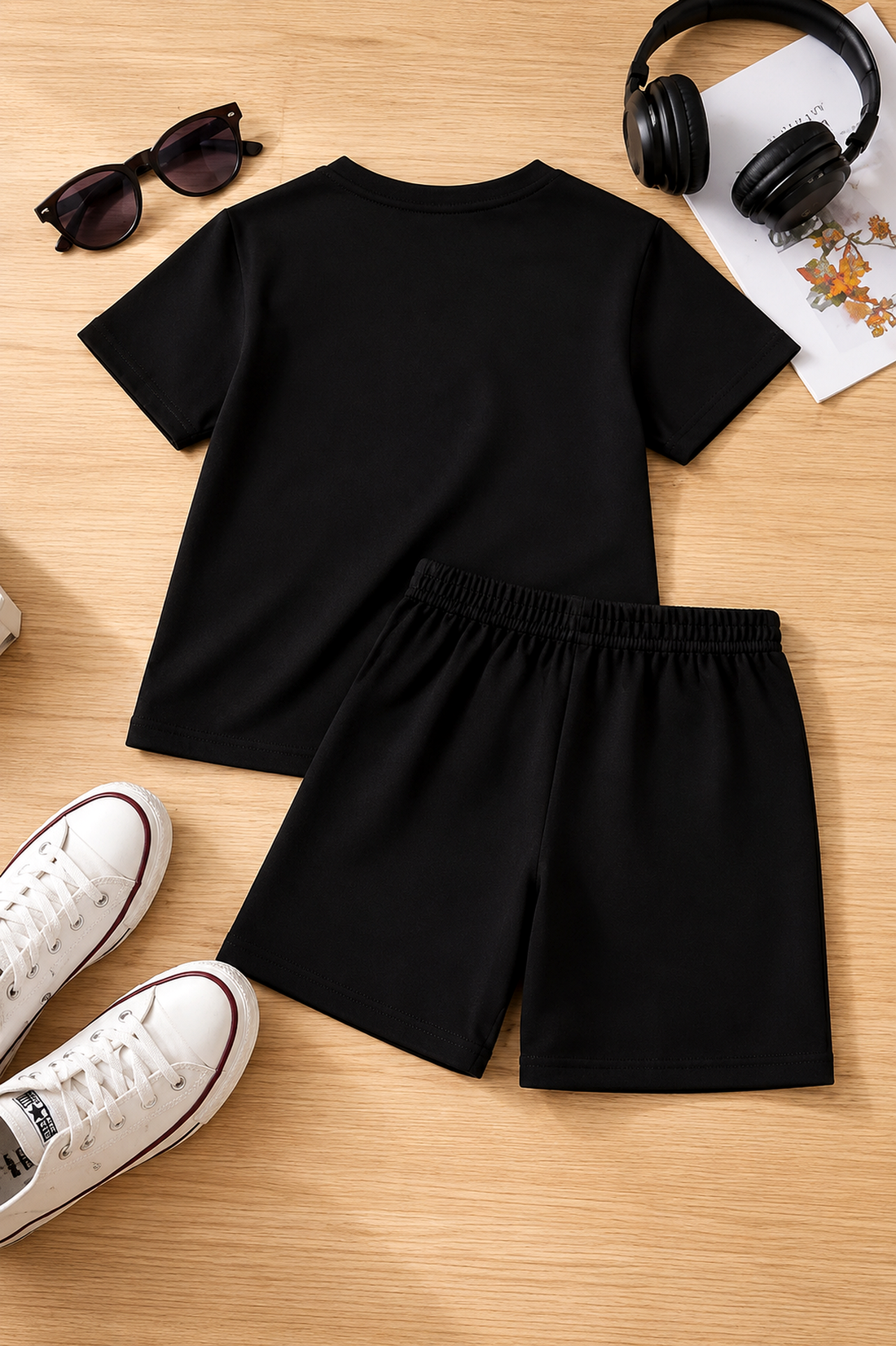 Kids King Crown 2-Piece Tracksuit – Black | 1–12 Years