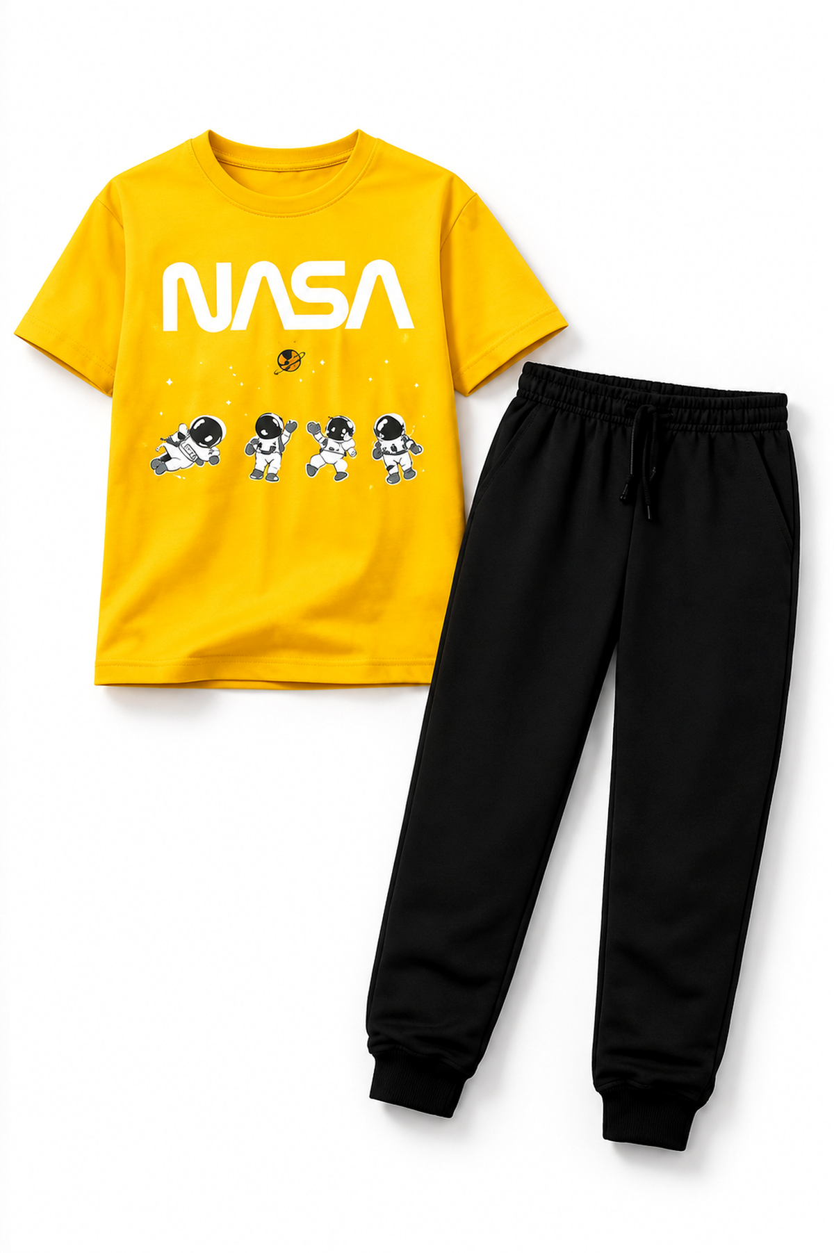 Kids NASA Printed 2-Piece Tracksuit –