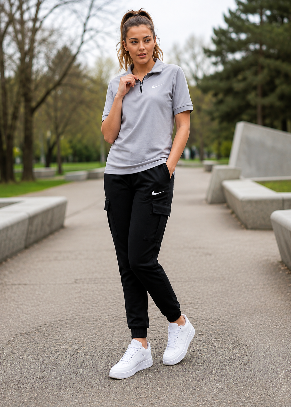 Women’s Cotton Track Suit – Casual Wear